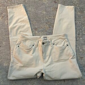 NWOT Nike light cream golf pants sz 6